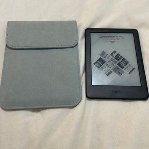 Brand new Kindle with case